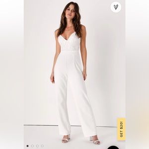 Lulu’s wide leg jumpsuit